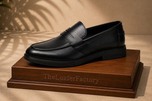 The Roma Leather Penny Loafer
