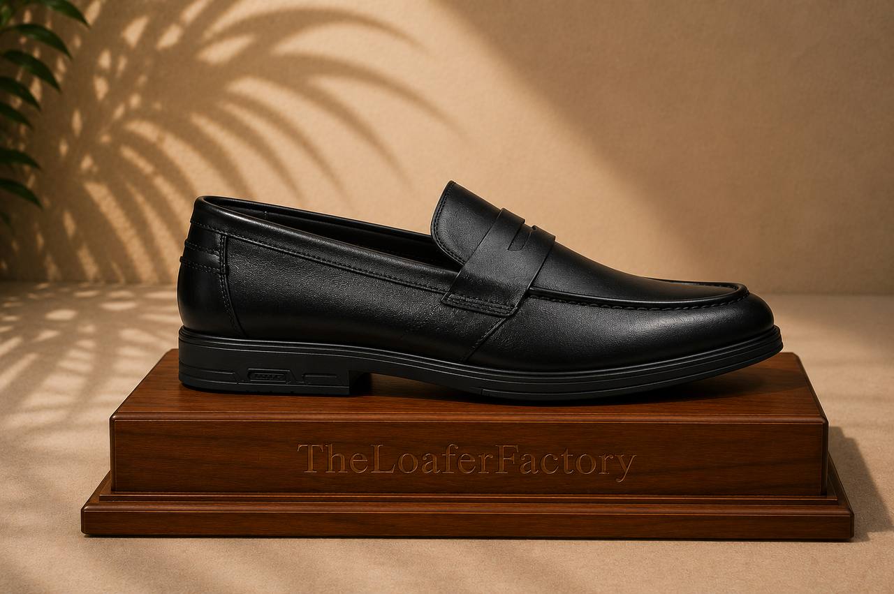 The Roma Leather Penny Loafer