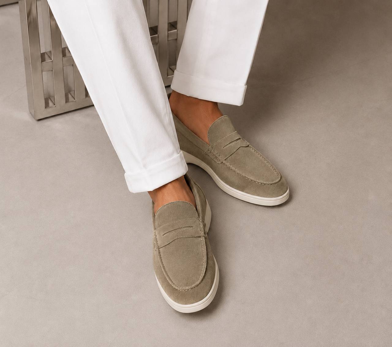 The Olive Loafer